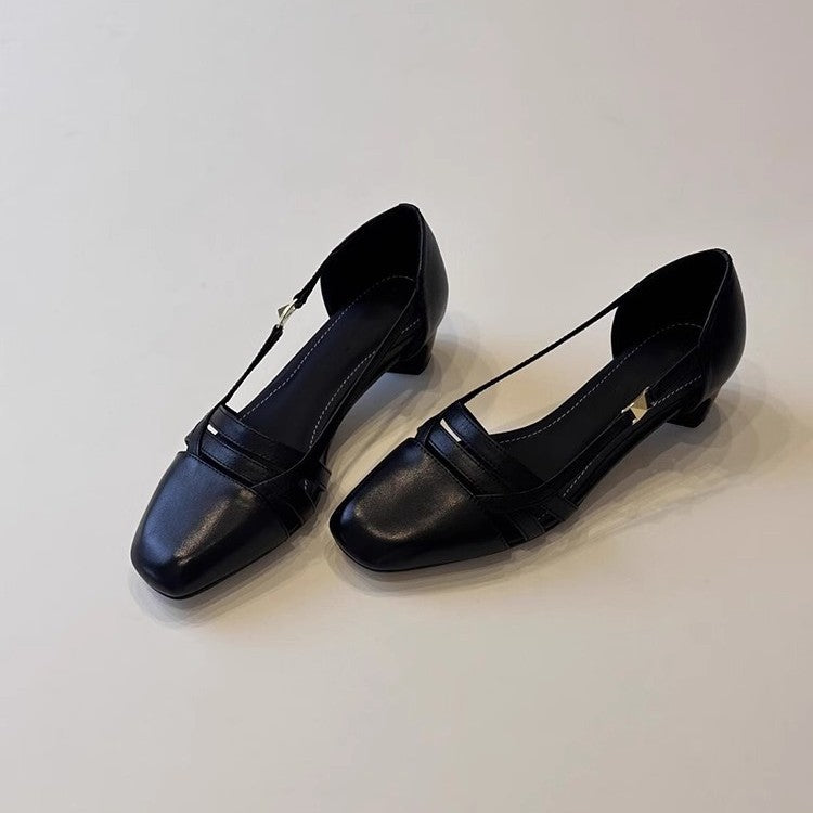 Damen Slingback Pumps mit modischem Riemendesign