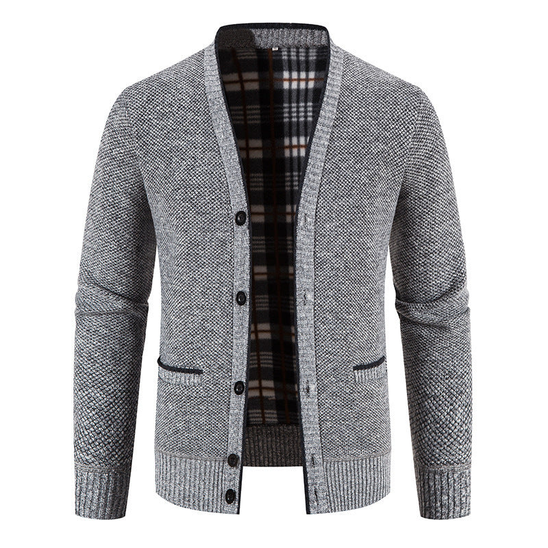 Herren Strickjacke mit modernem Design und klassischem Schnitt R&B