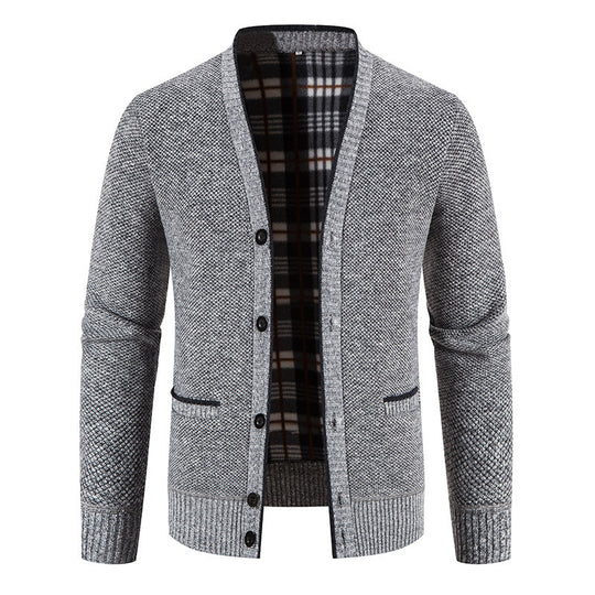 Herren Strickjacke mit modernem Design und klassischem Schnitt R&B