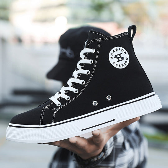 Damen Hochwertige Sneaker mit ankle-high Design und atmungsaktiver Obermaterialstruktur R&B