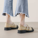 Damen elegante Mary-Jane Schuhe mit modischem Riemen und praktischem Schnallenverschluss