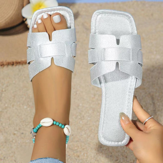 Damen Bequeme Riemchen-Sandalen mit modischem Design und ergonomischer Fußbettgestaltung R&B