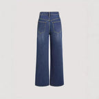 Damen Weitgeschnittene Denim-Jeans R&B