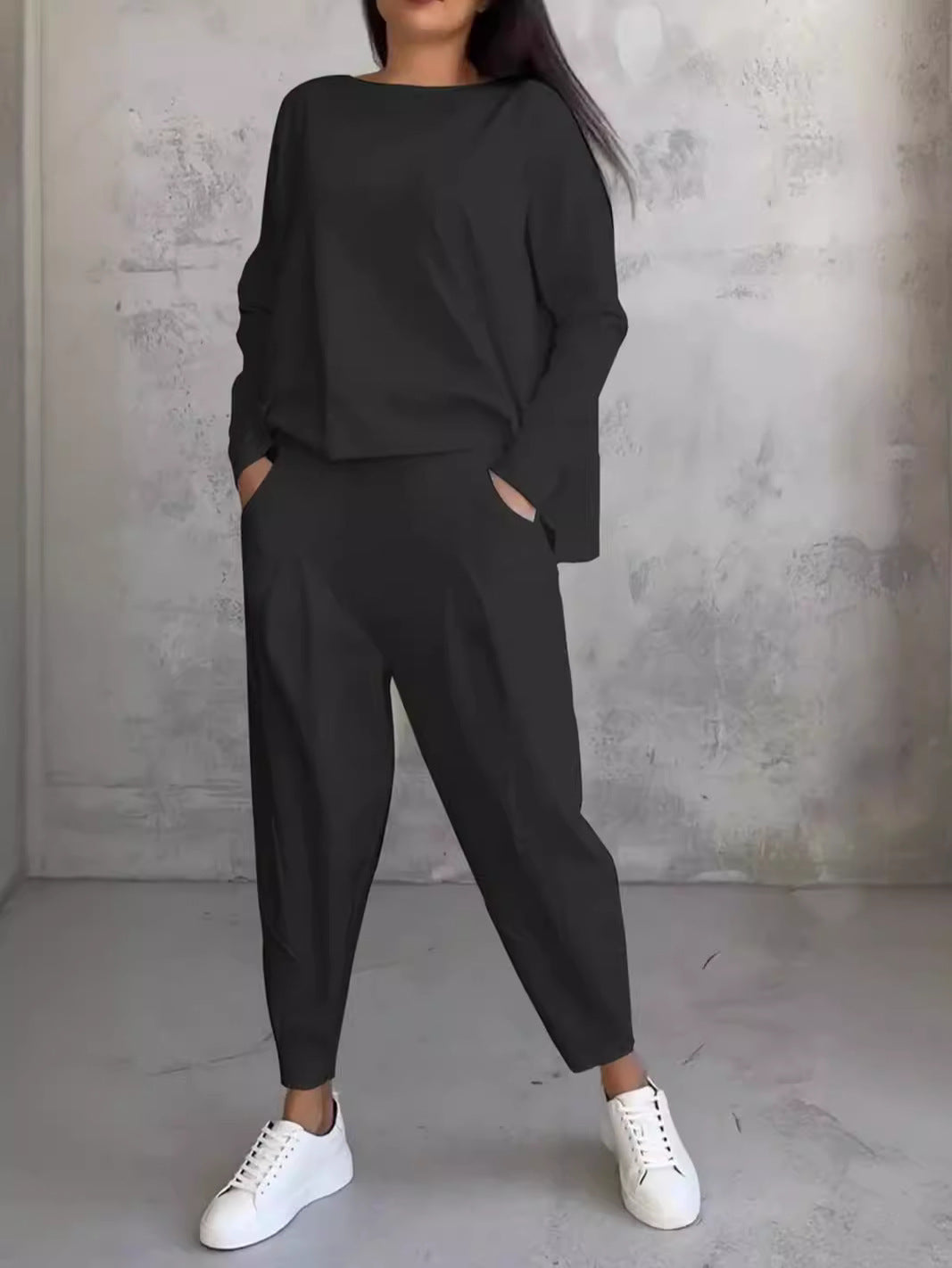 Damen Set aus weichem Jersey mit lässigem Schnitt R&B