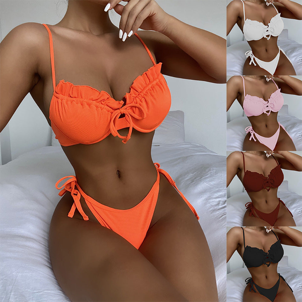 Damen Raffiniertes Bikini-Set R&B