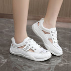 Damen Atmungsaktive Freizeitschuhe mit floralem Netzdesign R&B