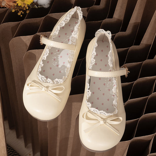 Damen Ballerina-Schuhe mit eleganter Riemchen-Detail und bequemer Sohle R&B