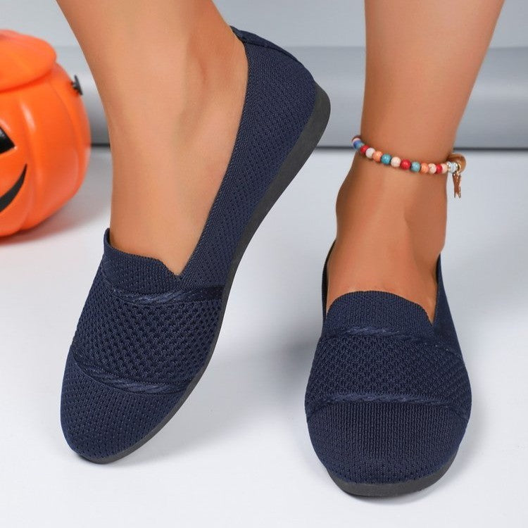Damen Atmungsaktive Slip-On Schuhe mit flexiblem Mesh-Obermaterial R&B