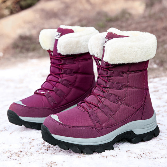 Damen Isolierte Winterstiefel mit rutschfester Sohlenkonstruktion und kuscheligem Innenfutter R&B