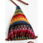 Damen Triangel-Bikini mit aufregendem Ethno-Muster R&B