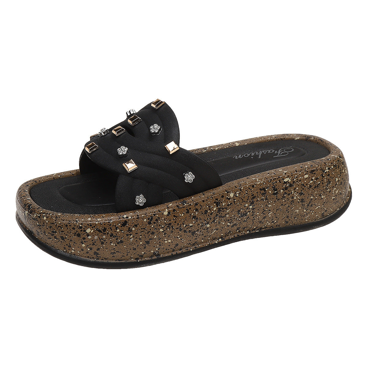 Damen Komfortable und stilvolle Sandalen mit Detailverzierungen R&B