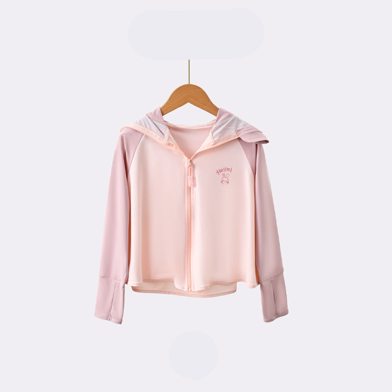 Kinder UV-Schutzjacke mit Kapuze und atmungsaktiven Eigenschaften R&B