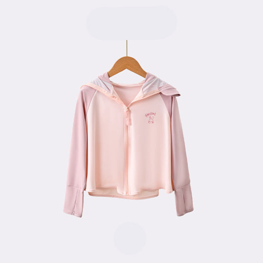 Kinder UV-Schutzjacke mit Kapuze und atmungsaktiven Eigenschaften R&B