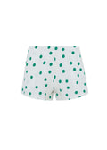 Damen kurze Boxershorts mit liR&Bevoll gestaltetem Punktemuster R&B