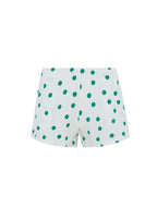 Damen kurze Boxershorts mit liR&Bevoll gestaltetem Punktemuster R&B