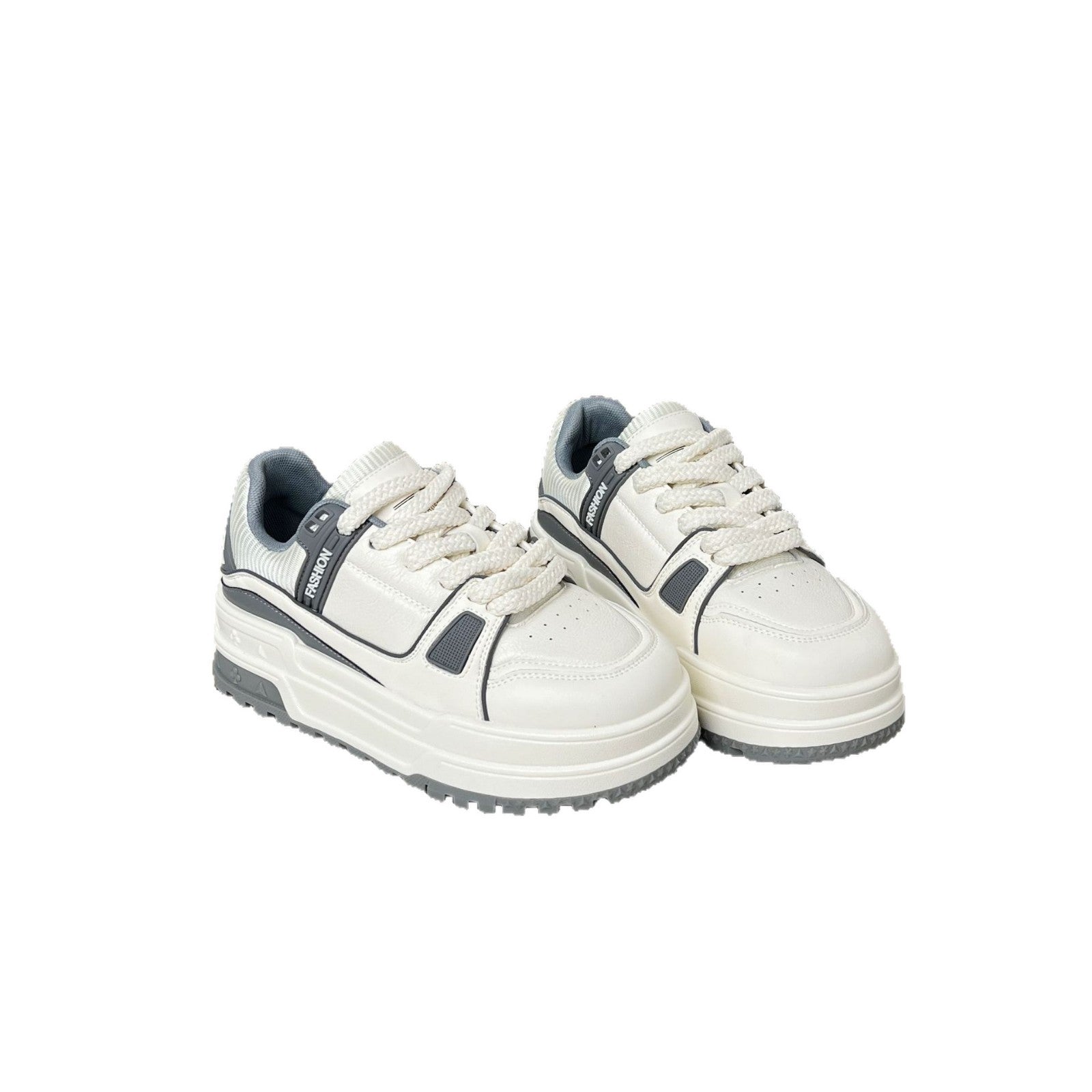 Damen modische Sneakers mit dickem Plateau und atmungsaktiver Obermaterialbeschaffenheit R&B