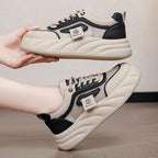 Damen Komfortable Chunky Sneakers mit atmungsaktiver Mesh-Oberfläche von R&B
