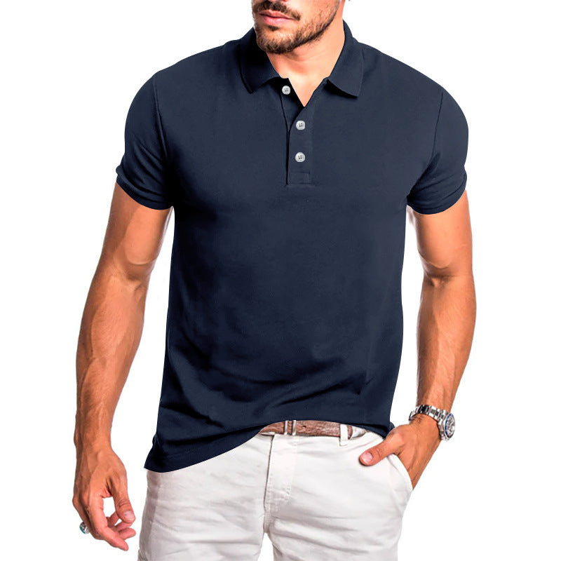 Herren Hochwertiges Kurzarm Poloshirt mit atmungsaktiver Technologie und modernem Schnitt R&B