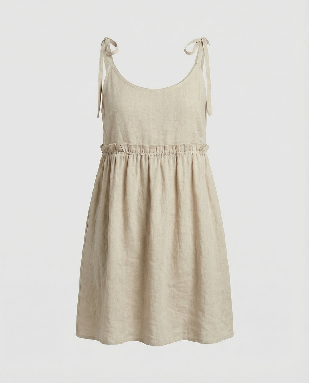Damen Babydoll Sommerkleid mit Trägern