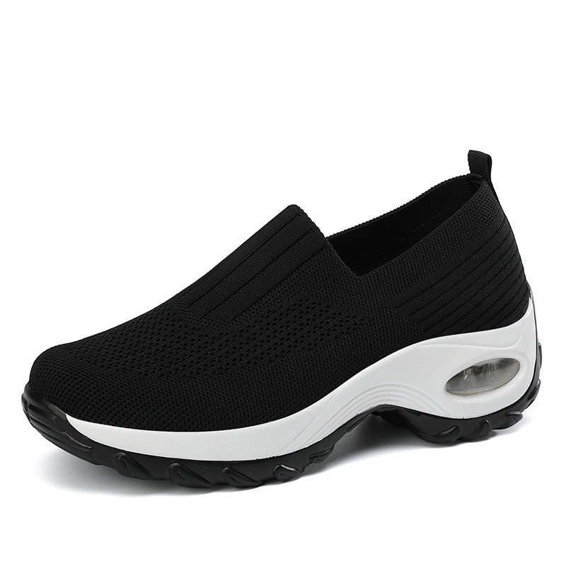 Damen Komfortable Slip-On Sportschuhe mit atmungsaktivem Obermaterial R&B