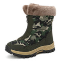 Damen isolierte Winterstiefel mit rutschfester Sohle und kuscheligem Innenfutter R&B