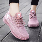 Damen Sportliche Lauf-Sneaker mit innovativer Schnürtechnologie