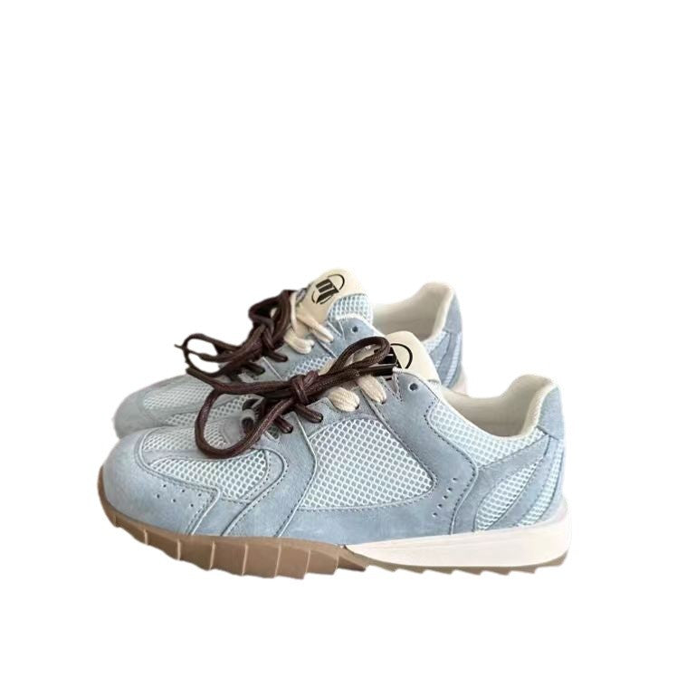 Damen Sportliche Sneakers mit atmungsaktiver Mesh-Oberfläche und stabiler Laufsohle R&B