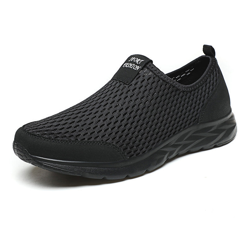 Damen Atmungsaktive Slip-On Sneakers mit innovativer Oberflächenstruktur R&B
