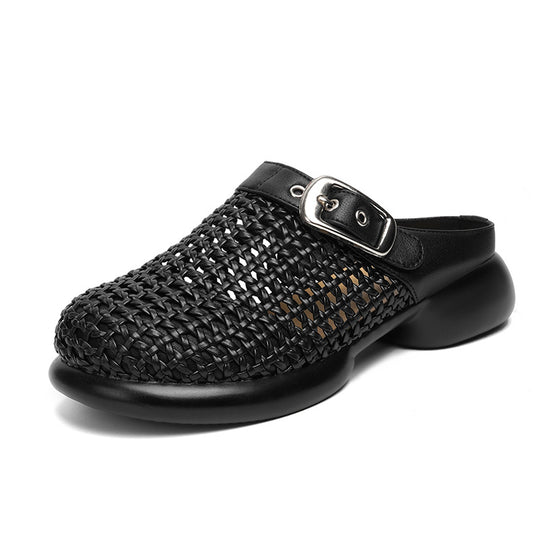 Damen Komfortable Clogs mit modischem Strukturdesign R&B
