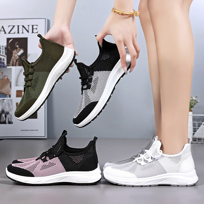Damen Atmungsaktive Sport-Sneakers mit flexibler Sohle und elegantem Design