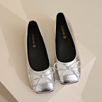 Damen Ballerinas mit dekorativem Schleifenverschluss und elegantem Design R&B