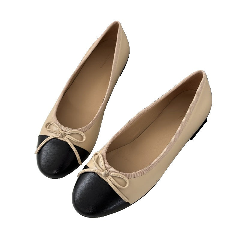Damen Ballerinas mit zeitlosem Design und eleganter Schleifenapplikation R&B