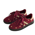 Damen Sneakers mit floralem Design und atmungsaktiver Oberfläche R&B