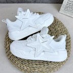 Damen Sportliche Sneakers mit strukturiertem Obermaterial und dämpfender Sohle
