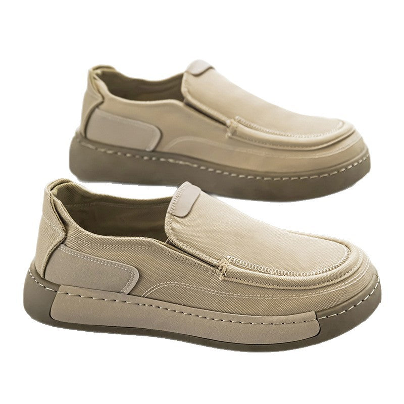 Damen Modische Slip-On Sneakers mit elastischem GewR&Be R&B