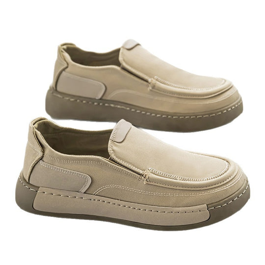 Damen Modische Slip-On Sneakers mit elastischem Gewebe R&B