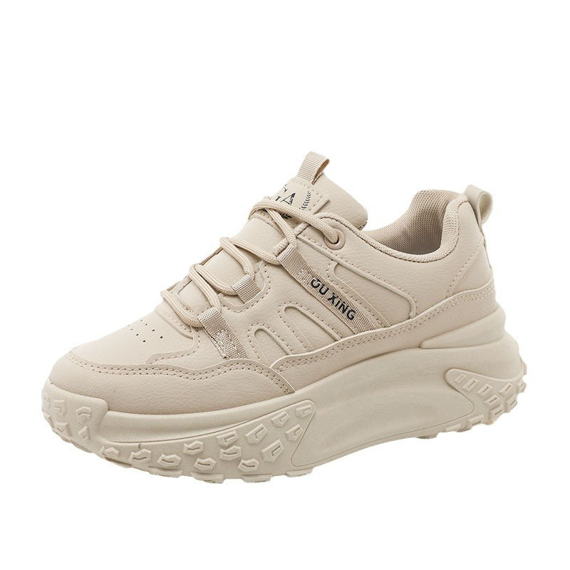 Damen Sportliche Chunky Sneakers mit gepolsterter Sohle und innovativem Schnürsystem R&B