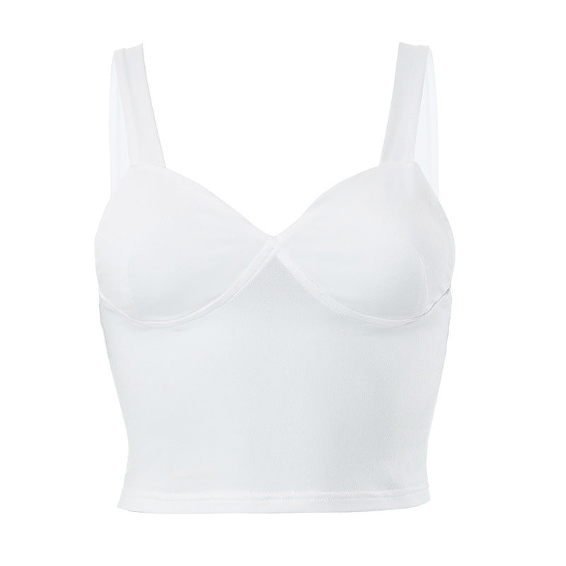 Damen Crop Top mit komfortabler Passform und elegantem Dekolleté R&B
