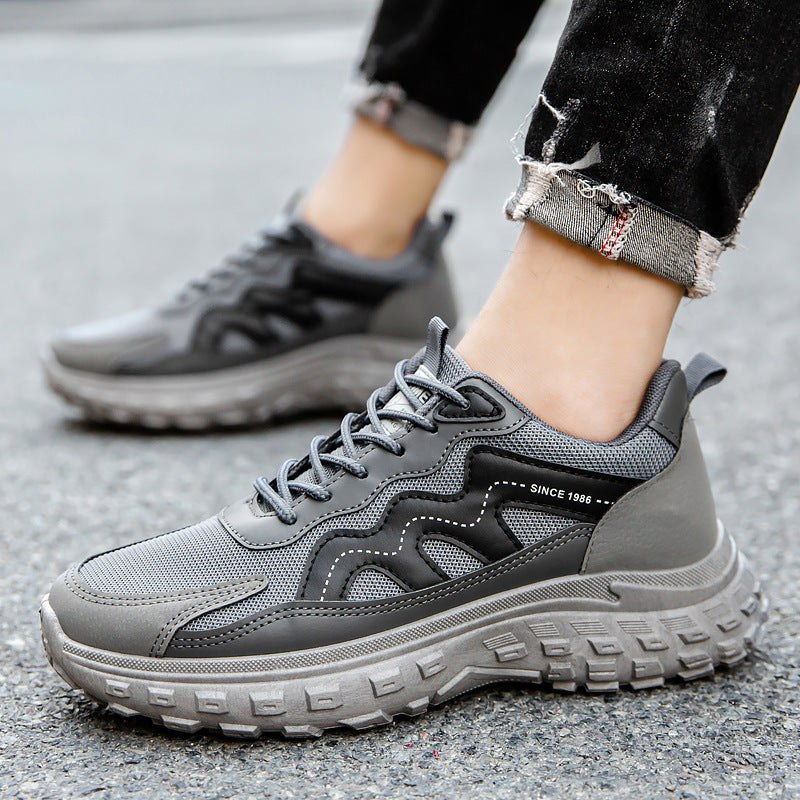 Herren Sportliche Lauf-Sneaker mit robustem Profil und dämpfender Sohle R&B