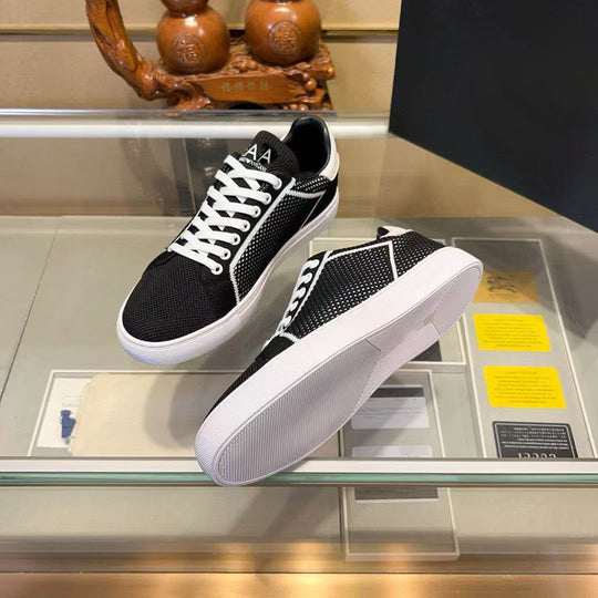 Damen Sportliche Sneaker mit atmungsaktiver Netzstruktur und rutschfester Sohle R&B
