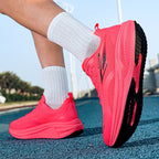 Damen Hochleistungs-Laufschuhe mit atmungsaktivem Mesh-Obermaterial und dämpfender Sohle