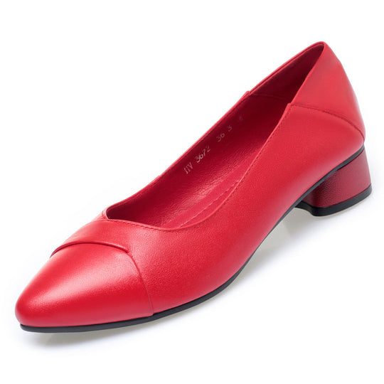 Damen Elegante Pumps mit geschmackvollem Rüschendetail und komfortablem Blockabsatz R&B