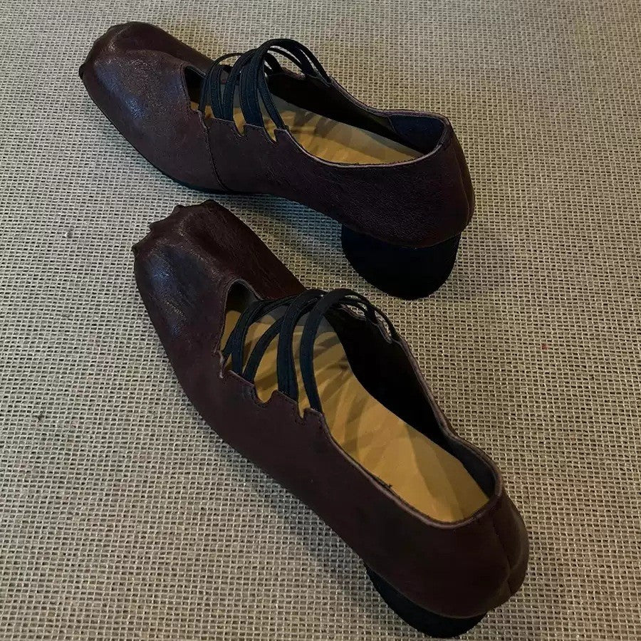 Damen Ballerinas mit modischem Schnür-Design und eleganter Passform R&B