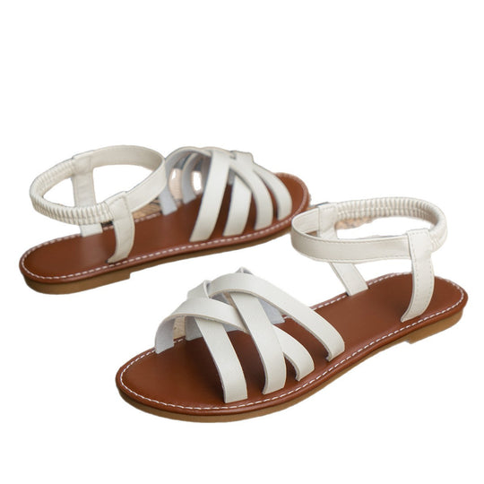 Damen stylische und bequeme Sandalen mit camouflatiertem Design R&B