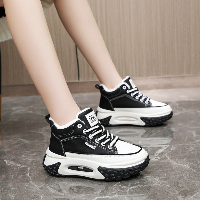 Damen Hohe Sneakers mit atmungsaktivem Innenfutter und rutschfester Sohle R&B