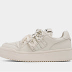 Damen Platform Sneakers mit modischem Design und bequemer Schnürung R&B