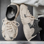 Damen Sportliche Sneakers mit elastischem Strickoberteil und innovativer Sohlenkonstruktion R&B
