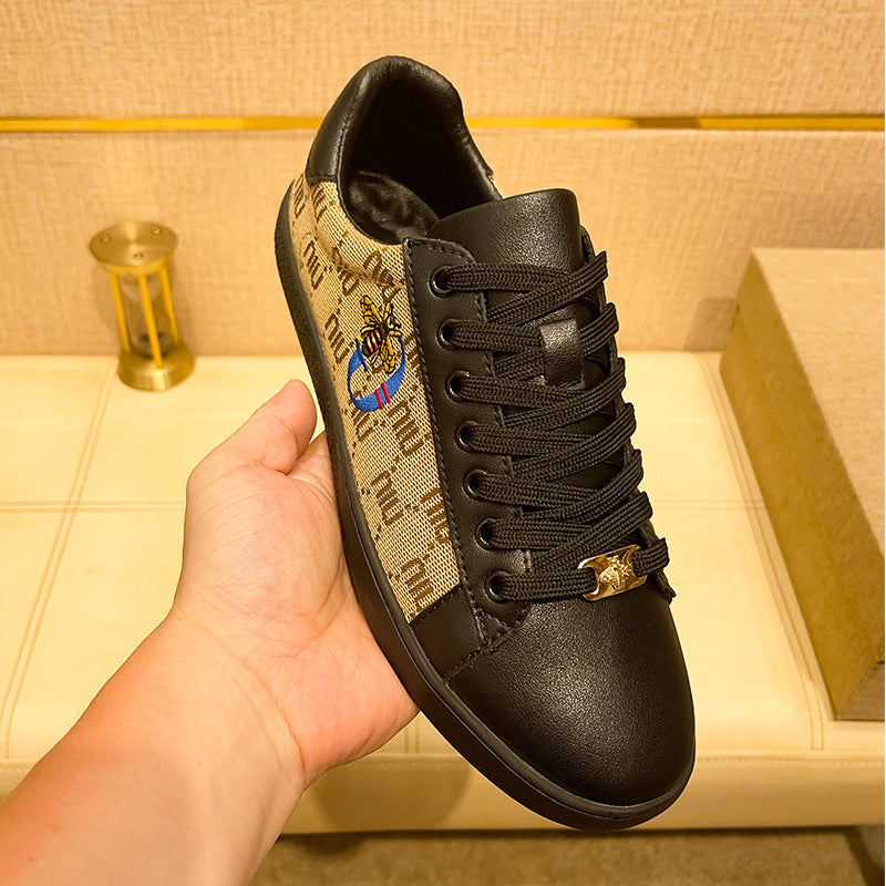Damen Modische Sneakers mit buntem Muster und luxuriösen Details R&B