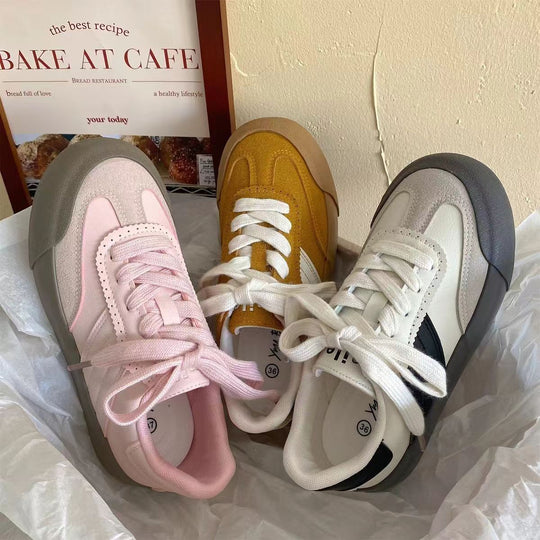 Damen Sportliche Sneakers mit atmungsaktivem Obermaterial und rutschfester Laufsohle R&B