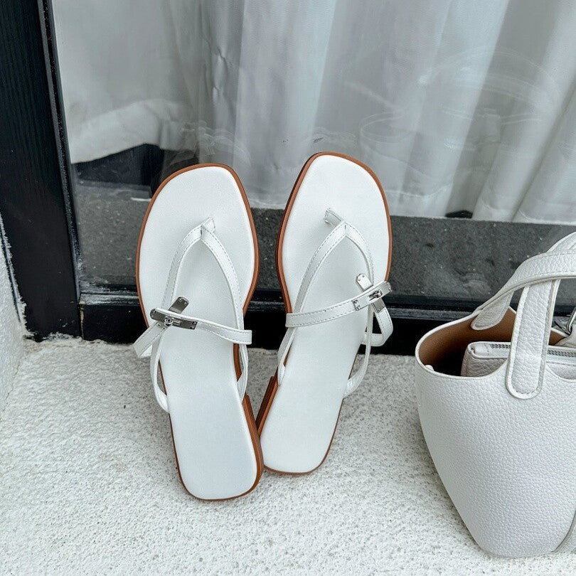 Damen Komfortable Badesandalen mit verstellbaren Riemen und orthopädischem Fußbett R&B